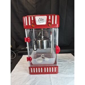 Elite Classic Tabletop 2.5Oz. POPCORN & Kettle Maker POPPER EPM-250. Never Used